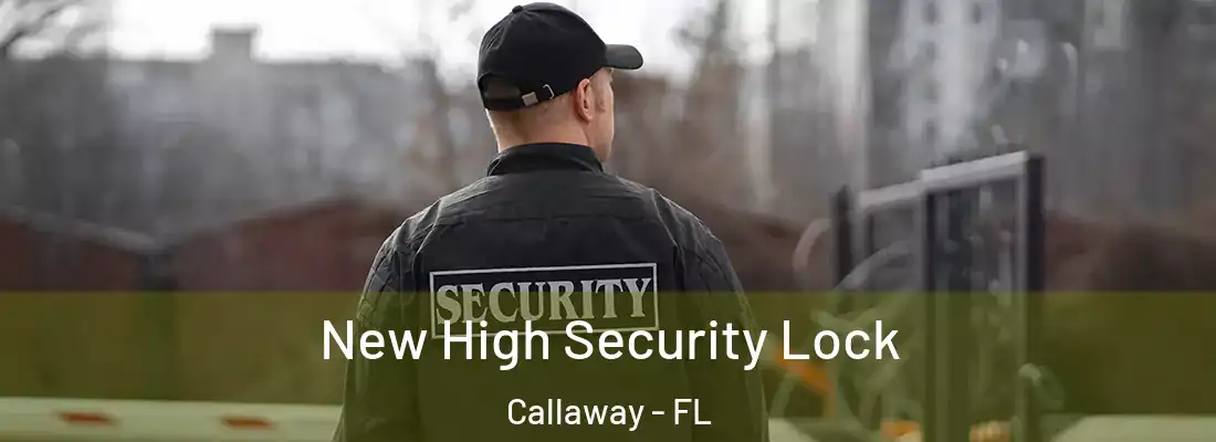 New High Security Lock Callaway - FL