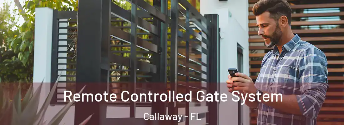  Remote Controlled Gate System Callaway - FL
